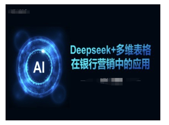 Deepseek+多维表格在银行营销场景中的应用-资源云