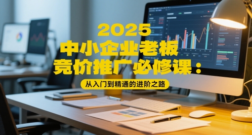 2025中小企业老板竞价推广必修课：从入门到精通的进阶之路-资源云