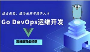 Go Golang DevOps运维开发实战集训营-资源云