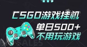 25年CSGO游戏搬砖，全自动挂G，不需要玩游戏，手机操作日入3张(不是汇率搬砖)【揭秘】-资源云
