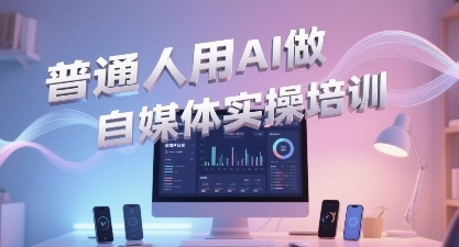 普通一个人用AI做自媒体，助你轻松开启AI自媒体创作之路-资源云