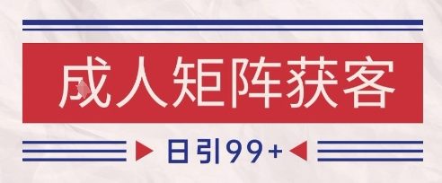 小红书某音橙人赛道引流获客，自热矩阵日引200+【揭秘】-资源云