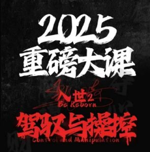2025重磅大课,入世2,驾驭与控制-资源云
