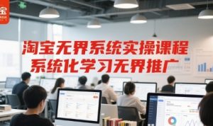 淘宝无界系统实操课程 系统化学习无界推广-资源云