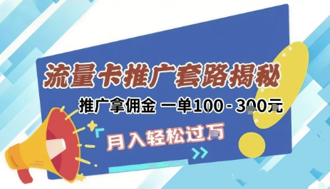 2025年外面卖1500的流量卡项目最新玩法，绿色无门槛对新手非常友好，日入3张+-资源云