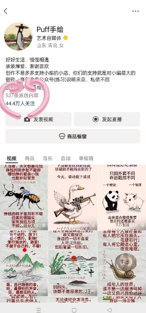 Puff手绘视频号分成项目，三天过分成计划，简单易上手，适合新手-资源云