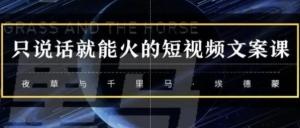 说话就能赚钱的短视频-资源云