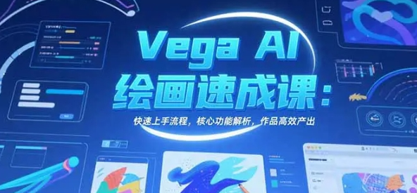 Vega AI绘画速成课 快速上手流程 核心功能解析 作品高效产出-资源云