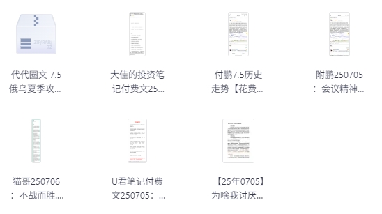 2025年7月5日付费文章合集，热点解读+深度认知+实用信息差内容整理【PDF】【48.6M】-资源云