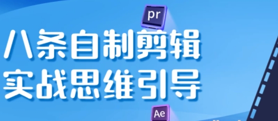 【八条自制剪辑实战思维引导】[3.52GB]-资源云