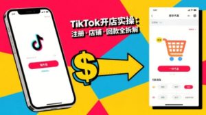 TikTok从开店到投流的进阶课，从基础实操到高阶技巧一网打尽-资源云