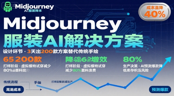 AI在服装领域的运用，使用midjourney做服装辅助企业降低成本-资源云