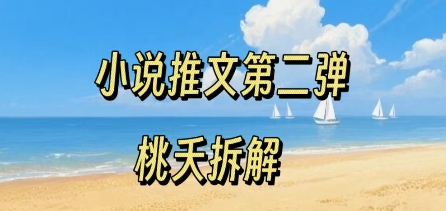 小说推文项目操作全流程第二弹，0粉就能做，门槛低非常适合新手-资源云
