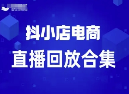 短视频电商：抖小店变现从0到盈利过直播回放-资源云