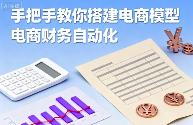 手把手教你搭建电商模型-电商财务自动化-资源云