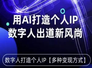 用星幻AI数字人打造个人IP,实现多种变现方式,数字人出道新风尚-资源云