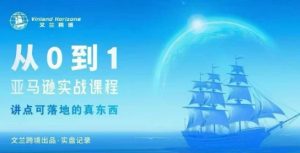 从0-1亚马逊实战课程，亚马逊从0-1，从1-10实操变现-资源云