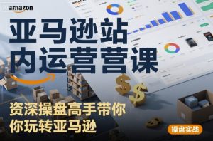 亚马逊站内运营课:资深操盘高手带你玩转亚马逊-资源云