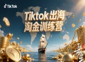 Tiktok出海淘金训练营,跨境电商TK实战变现-资源云
