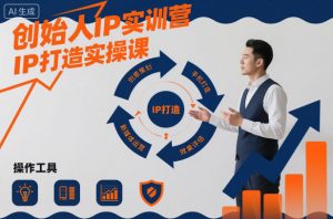 创始人IP实训营，IP打造实操课-资源云