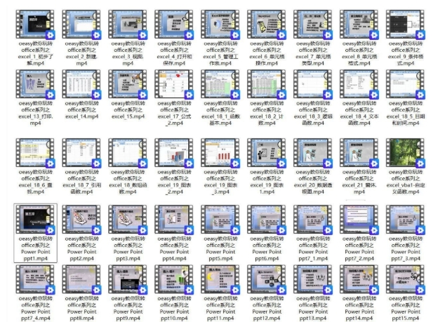 office全套课程 Excel&PPT&Word入门到精通-资源云