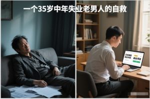 付费文章:一个35岁中年失业老男人的自救-资源云