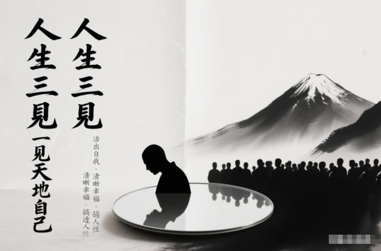 人生三见一见天地见众生见自己，活出自我拥有清晰幸福人生，搞透人性-资源云