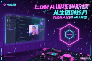 LoRA训练进阶课，从生图到炼丹，打造私人定制LoRA模型-资源云