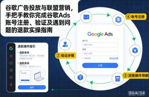 谷歌广告投放与联盟营销，手把手教你完成谷歌Ads账号注册、验证及遇到问题的退款实操指南-资源云