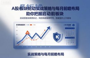 A股板块轮动实战策略与每月前瞻布局,助你把握启动前板块,规避风险,实现稳健盈利-资源云