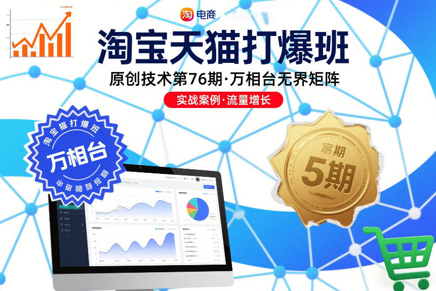淘宝天猫打爆班原创技术第76期，万相台无界矩阵-资源云