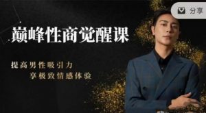 子轩新课巅峰性商觉醒课提高男性吸引力-资源云