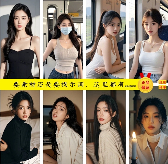 AI美女提示词+写真+AI舞蹈跳舞动作关键词+民族美女素材-资源云