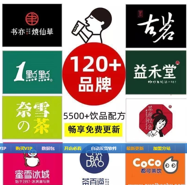 想摆摊的朋友们来看看买的奶茶配方吧-资源云