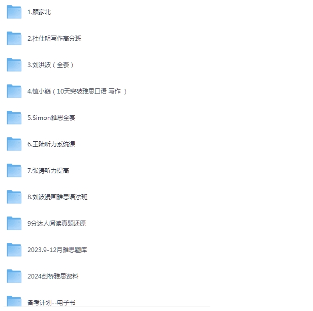 价值12888元！雅思考试资源合集 听力、口语、阅读、写作全科目核心资料-资源云