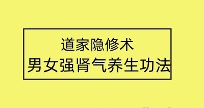【莲诺】道家隐修术男女强肾气养生功法-资源云