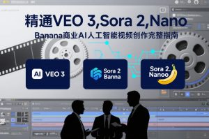 精通VEO 3,Sora 2,Nano Banana商业AI人工智能视频创作完整指南-资源云