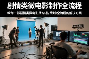 剧情类微电影制作全流程,教你一部剧情类微电影从沟通,策划到拍摄制作全流程的解决方案-资源云