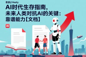 AI时代生存指南，未来人类对抗AI的关键：靠谱能力【文档】-资源云
