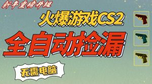 CS2交易市场全自动捡漏賺钱,新年好项目,无需玩游戏,一部手机轻松日入5张,稳定副业【揭秘】-资源云
