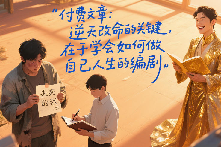 付费文章：逆天改命的关键，在于学会如何做自己人生的编剧-资源云