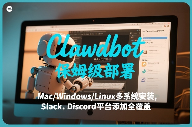 Clawdbot保姆级部署，从入门介绍、Mac/Windows/Linux多系统安装，到Slack、Discord平台添加全覆盖-资源云