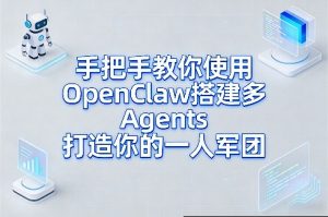 手把手教你使用OpenClaw搭建多Agents打造你的一人军团-资源云