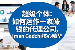 超级个体:如何运作一家賺钱的代理公司,Iman Gadzhi核心精华(双语字幕)-资源云